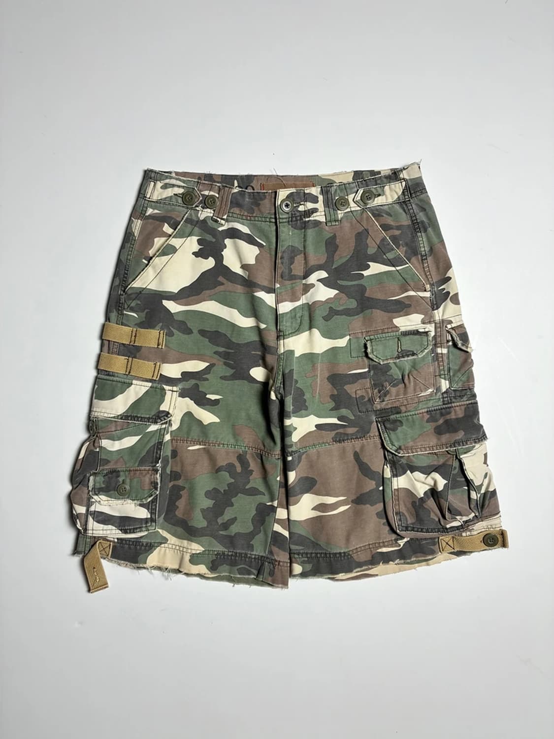 Selected 00's 카모플라쥬 카고 반바지 R1368 상품이미지1
