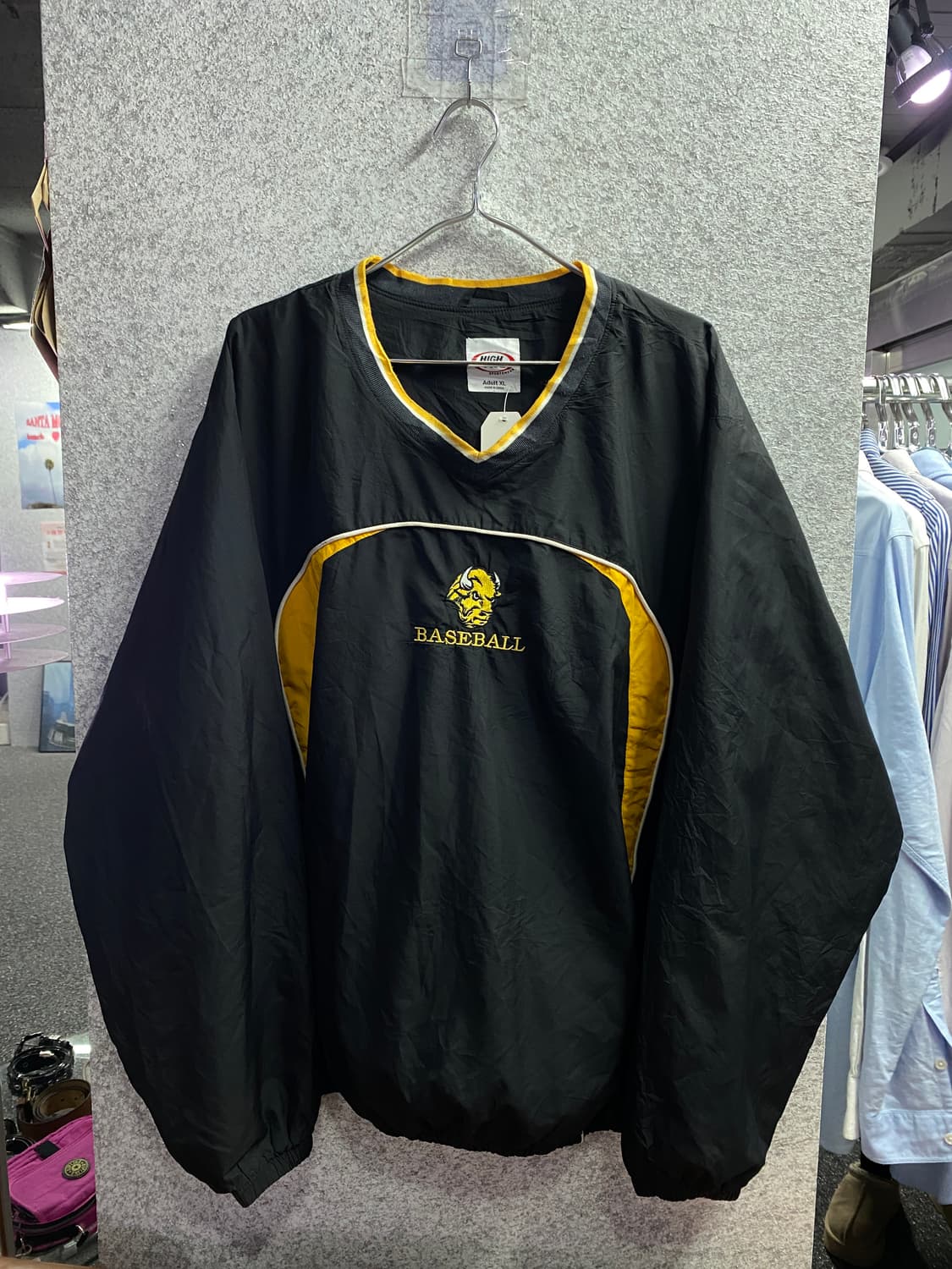 빈티지 베이스볼 배색 웜업 B3421 상품이미지2