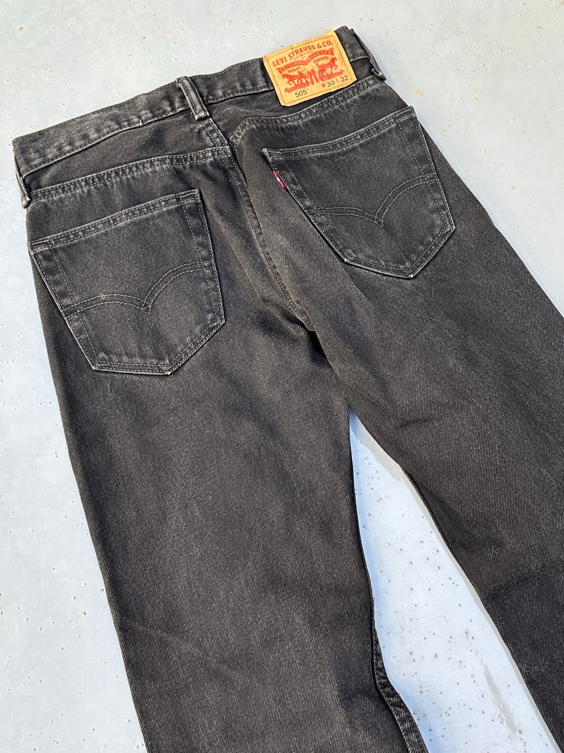 [리바이스] •Levi's 505 Black Denim 상품이미지7