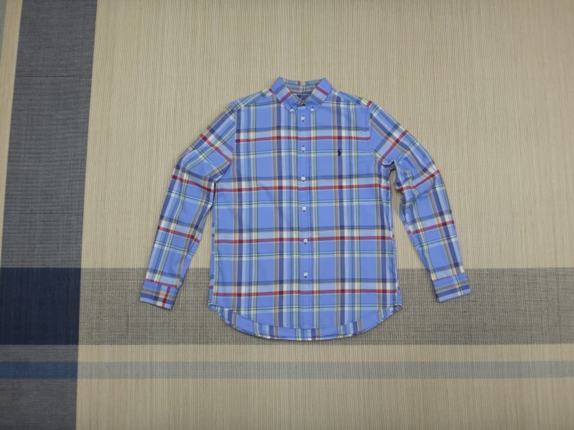 XL(18-20) 폴로랄프로렌 마드라스 체크 면 셔츠 상품이미지1