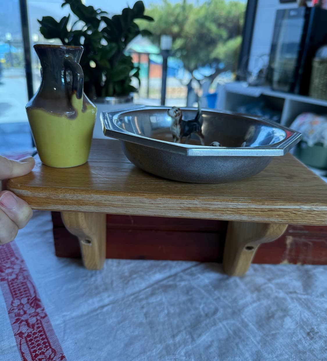 영국 빈티지 우드 벽선반 / 미니 선반 상품이미지2