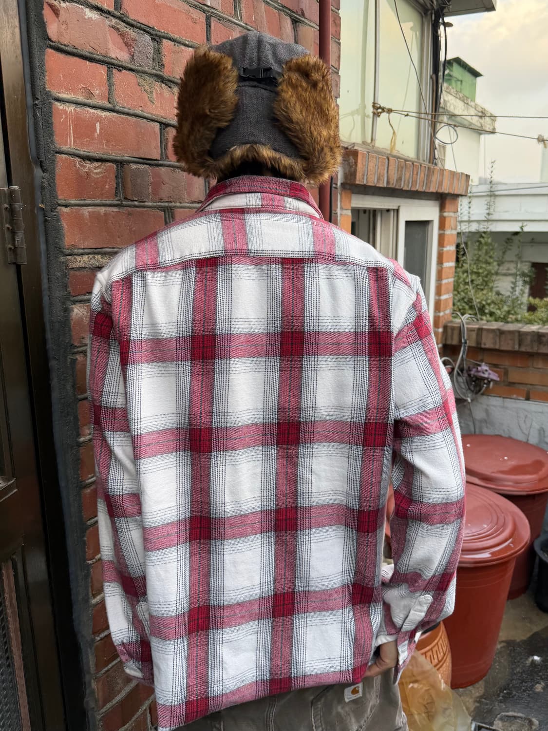 빈티지 플란넬 셔츠 상품이미지4