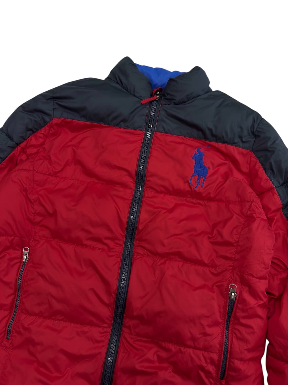 폴로 누빔 패딩 상품이미지3