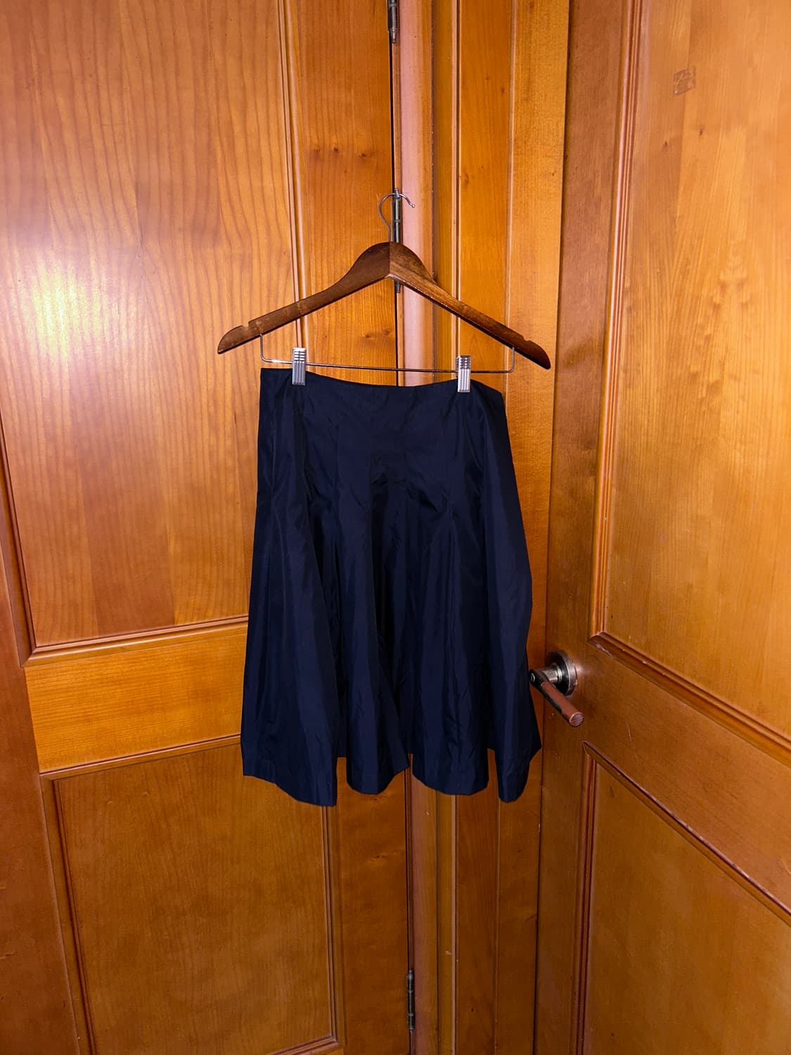 Black Flare Skirt 상품이미지2