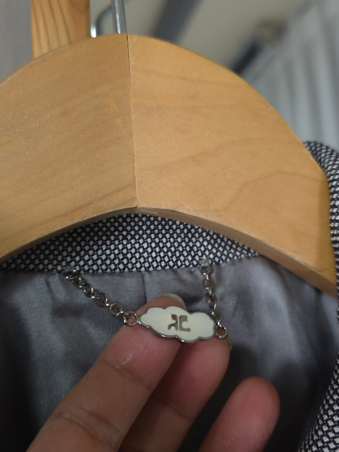 꾸레쥬 울실크자켓 상품이미지3