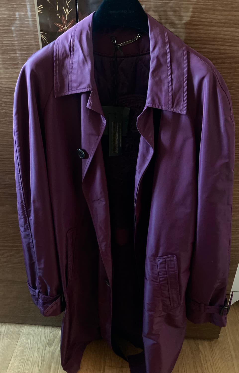 베르사체 메두사 트렌치 코트 상품이미지2