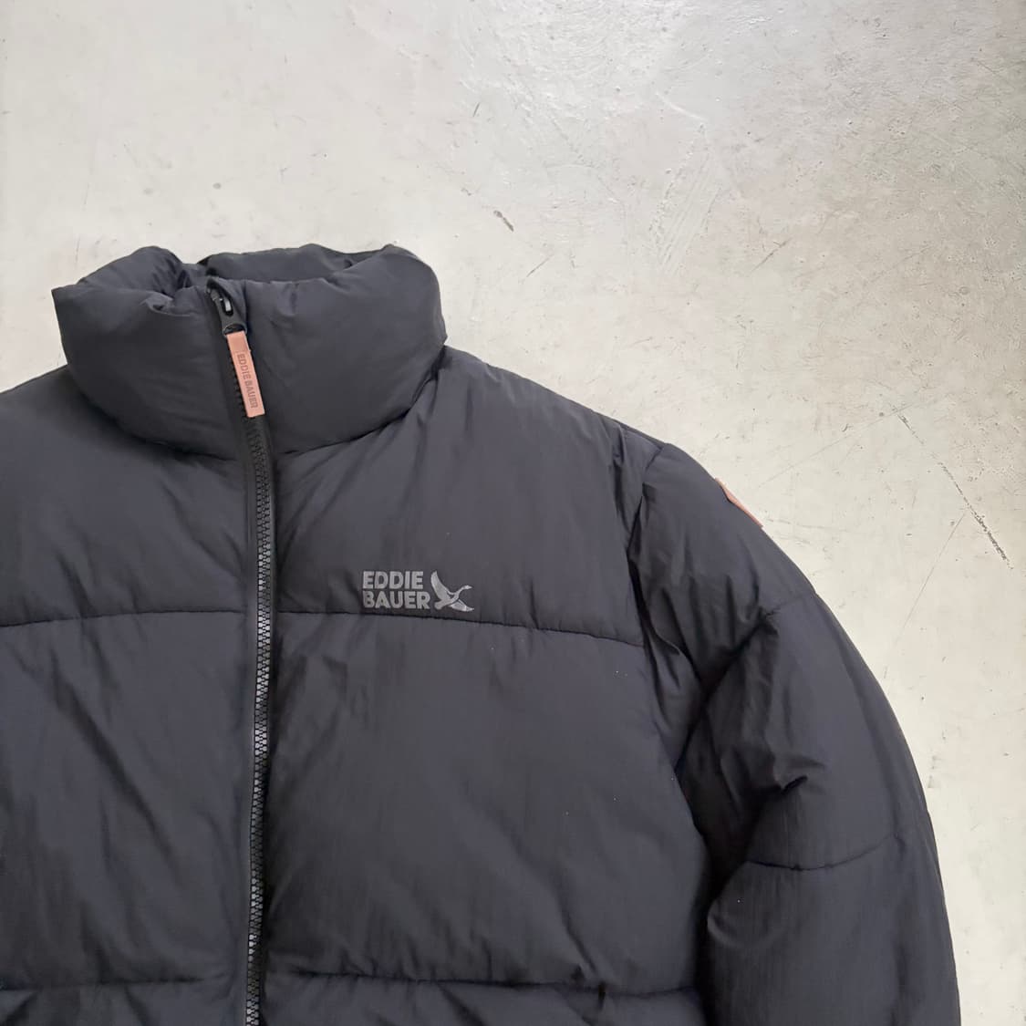 에디바우어 빈티지 푸퍼 숏 패딩 M 상품이미지2