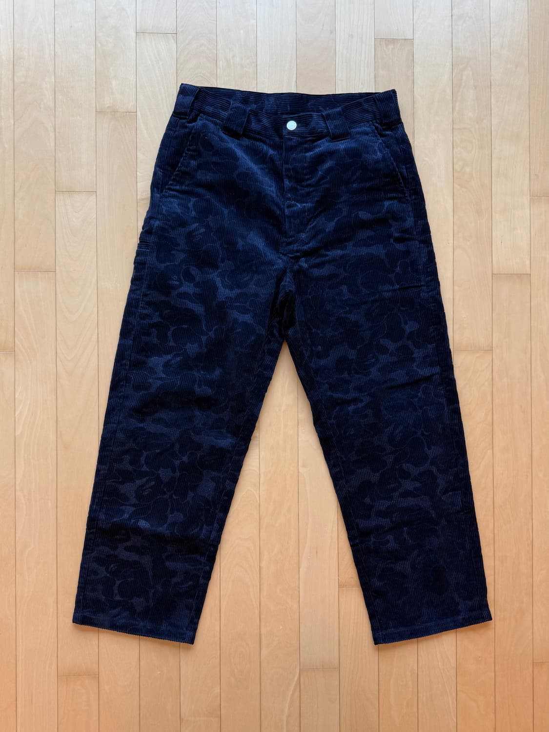 베이프 Bape 카모 코듀로이 릴랙스드 팬츠  상품이미지1