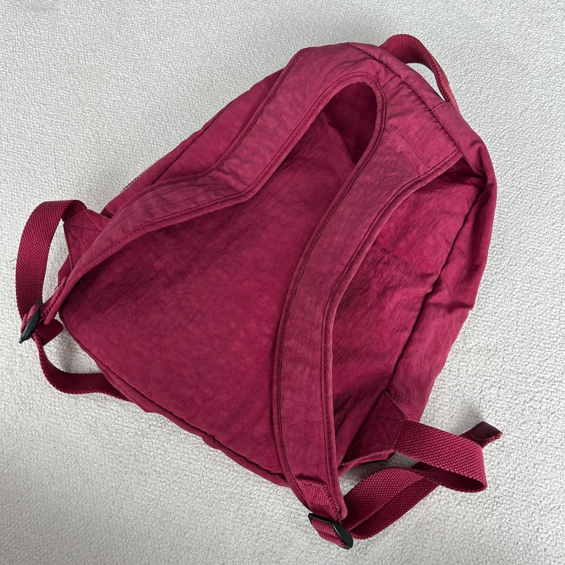 키플링 백팩 버건디 + 키링 인형 상품이미지2