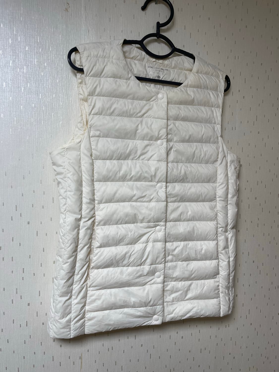 탑텐 여성용 리얼 라이트 다운 투인원 베스트 90 상품이미지3