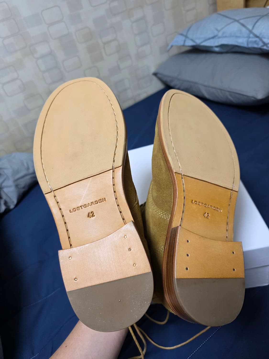 로스트가든 유니폼 필드 부츠 베이지 42(270) 상품이미지3