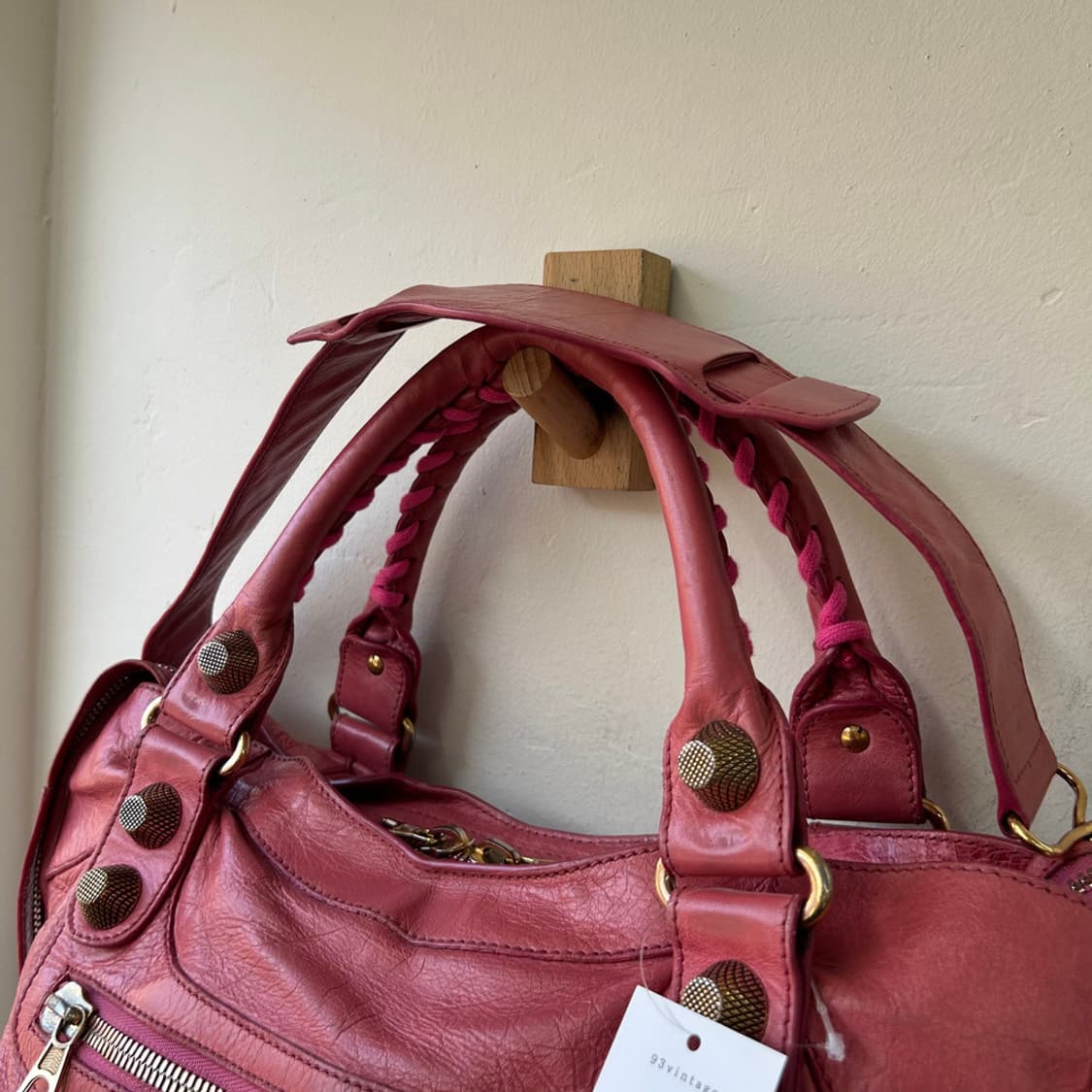 16558 - 발렌시아가 자이언트 시티백 모터백 상품이미지4