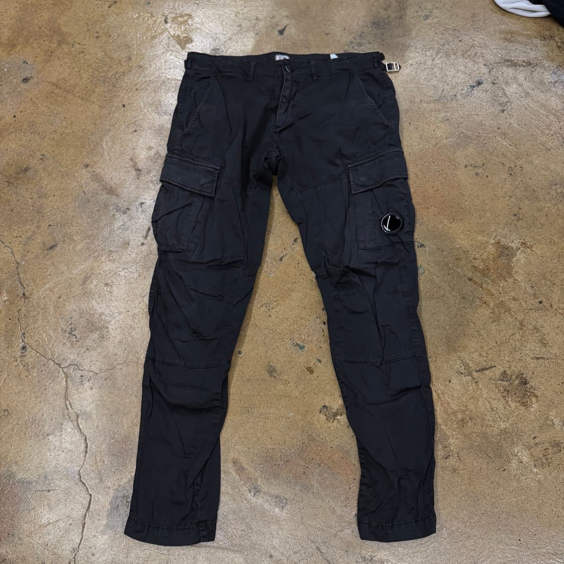 [정품/48] CP컴퍼니 블랙 카고 바지 b14 상품이미지2