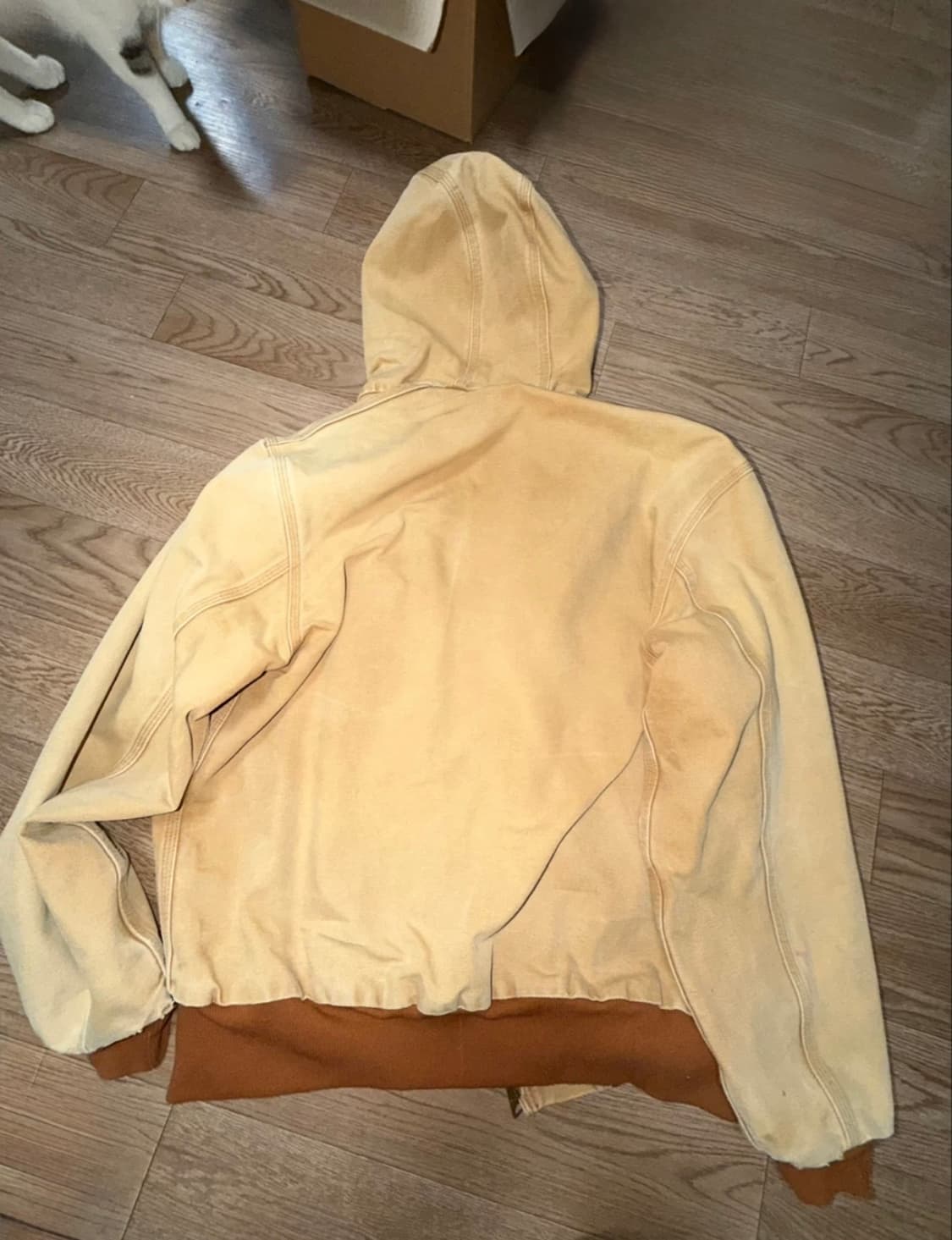 칼하트 브라운 액티브자켓 j131 08년도생산 상품이미지3