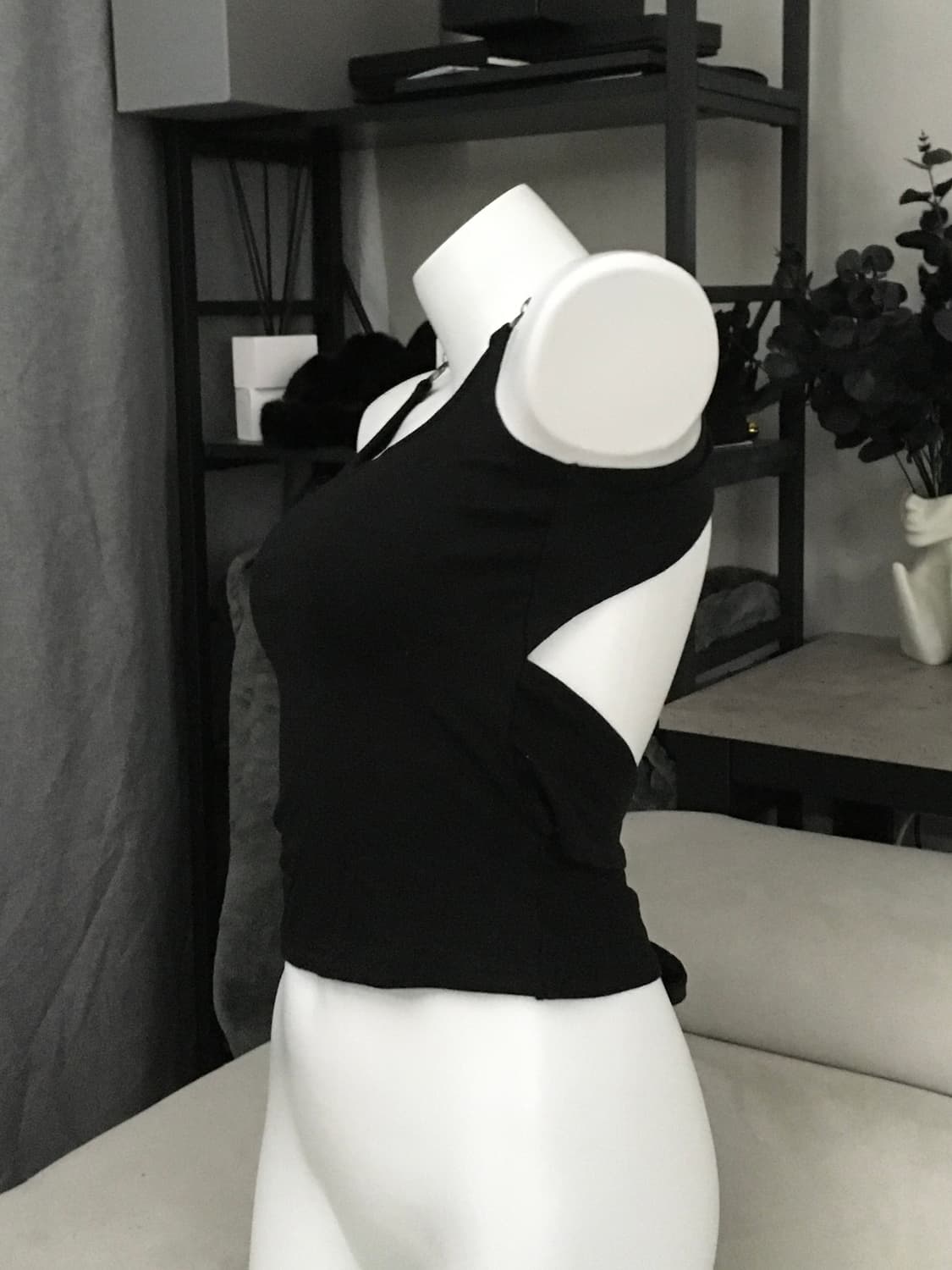 ༒ Cross Backless Sleeveless 상품이미지4