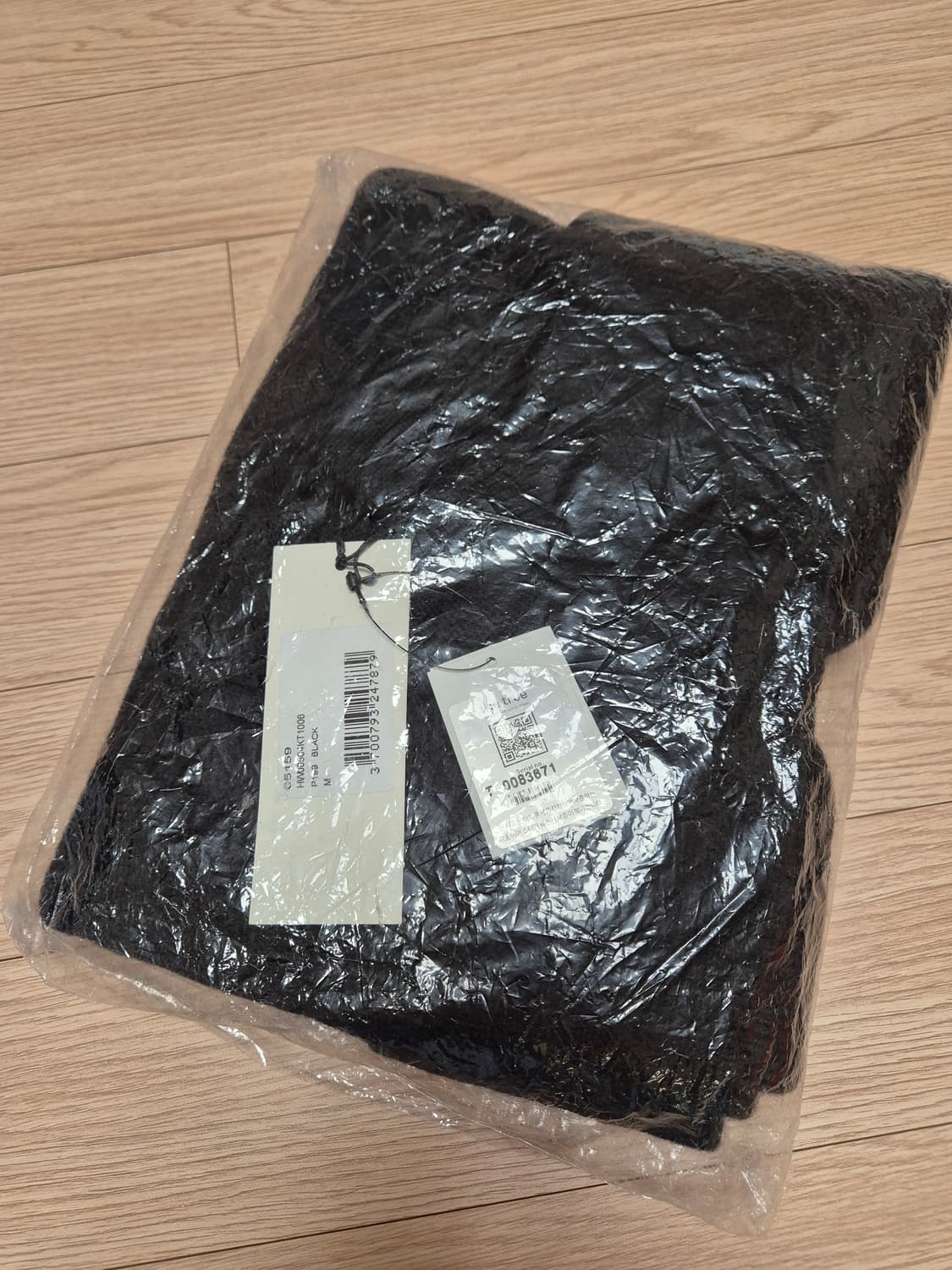 (새상품) 메종키츠네 베이비폭스 터틀넥 블랙 상품이미지4