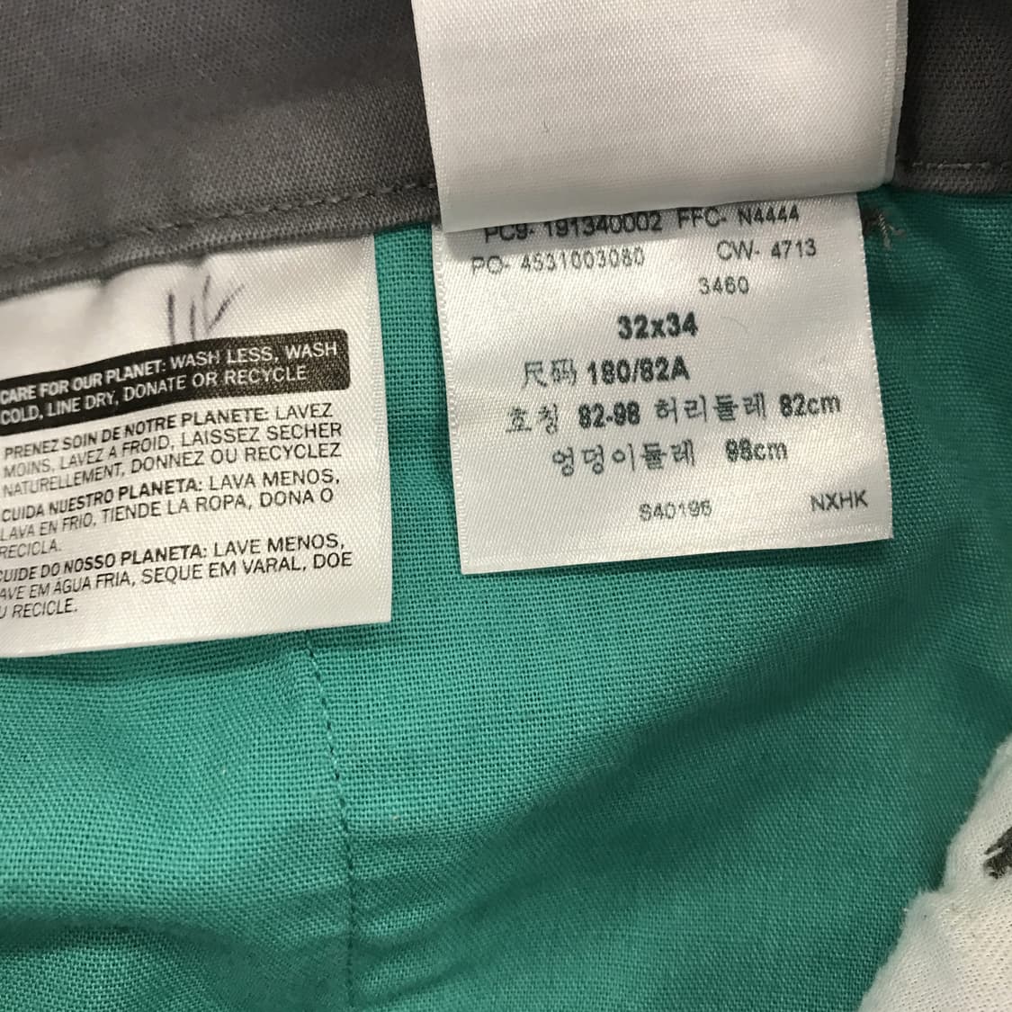 리바이스 그레이 워시드 치노팬츠 [32x34] 상품이미지6