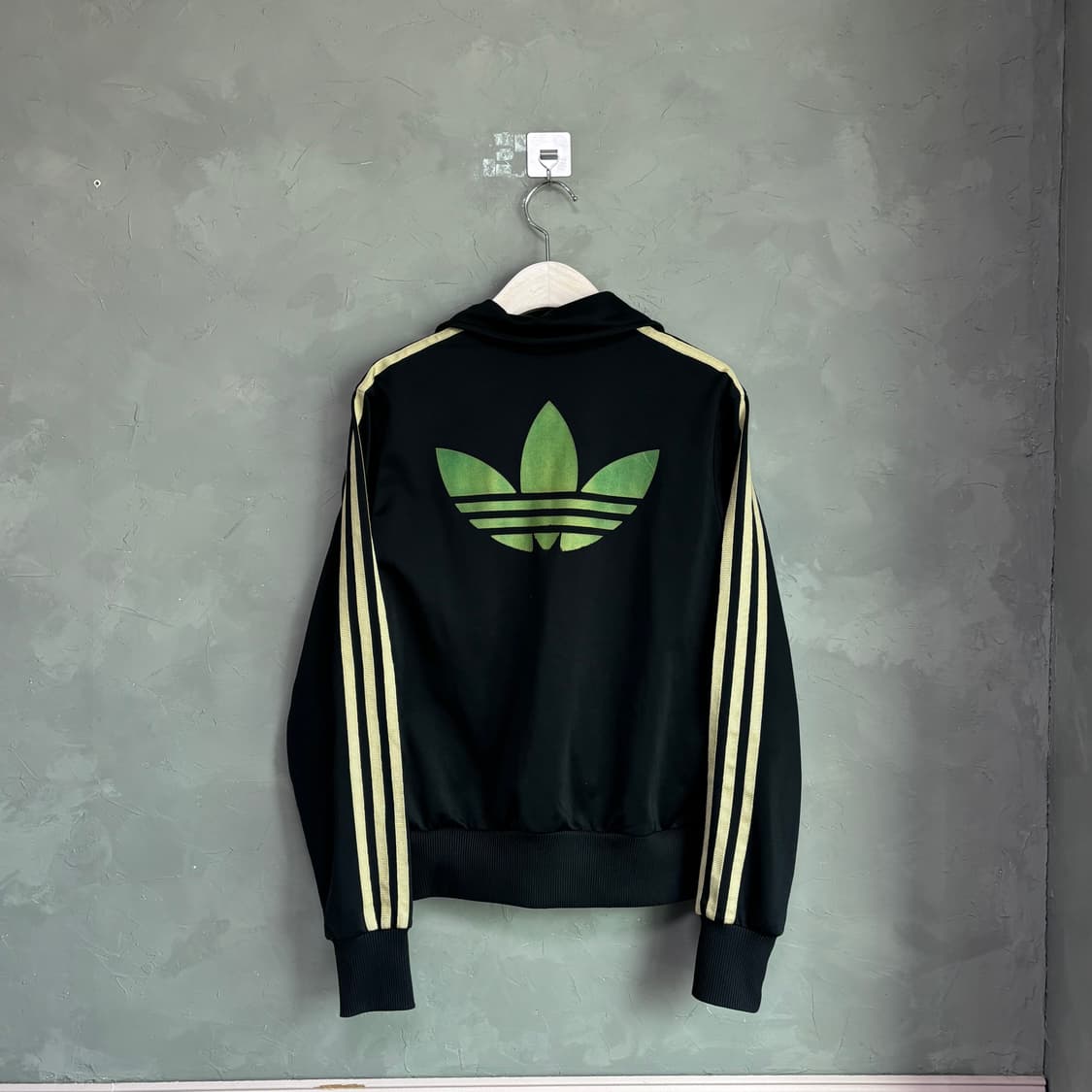 아디다스 파어이버드 백로고 져지 트랙탑 검골 상품이미지4