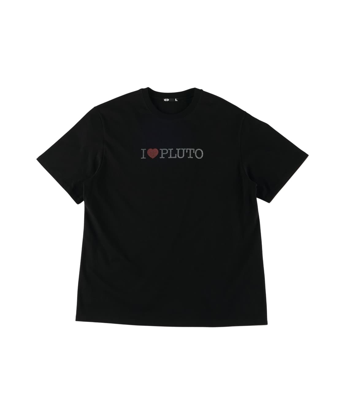 I Love Pluto T-Shirt Black 상품이미지1