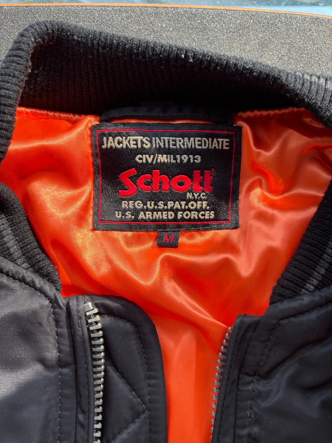 Schott 수베니어 ma-1 자켓 상품이미지2