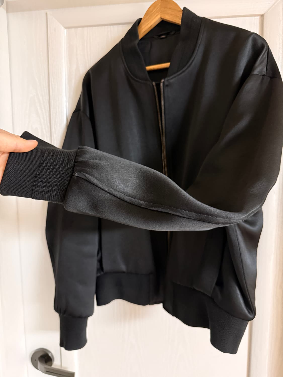 Satin Oversized Bomber 상품이미지10