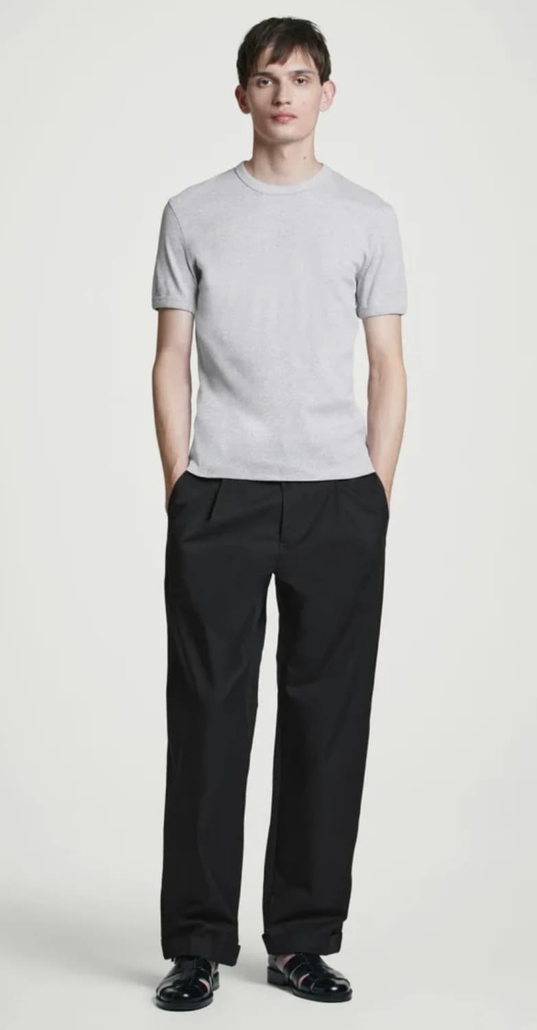 [L] COS 코스 슬림 리브드 2종 일괄 (보세 상의 증정) 상품이미지3