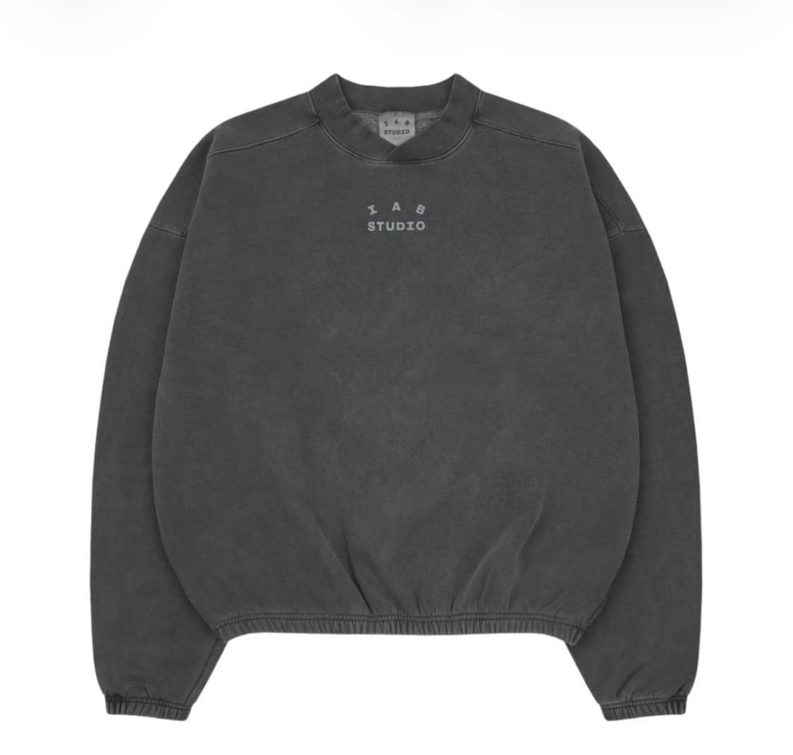 IAB STUDIO 아이앱 스튜디오 피그먼트 크루넥 L 상품이미지1