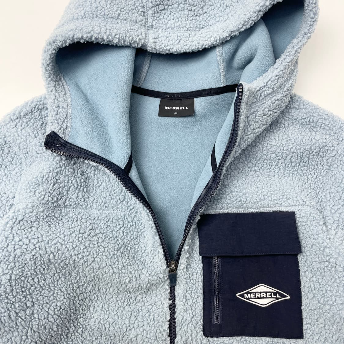 [택포] 메렐 양털 후드 플리스 자켓 95 상품이미지3