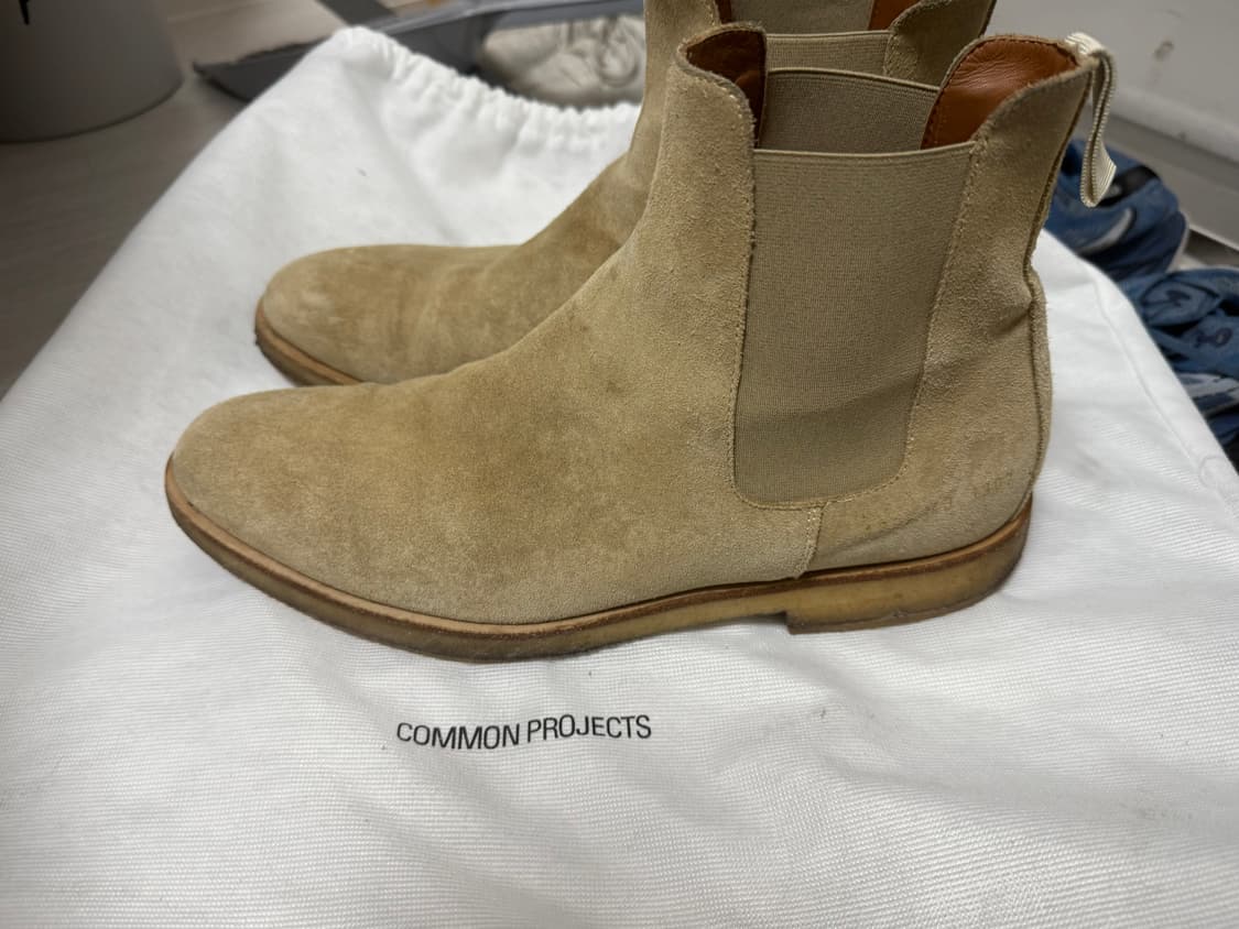 커먼프로젝트 첼시부츠 tan 상품이미지3