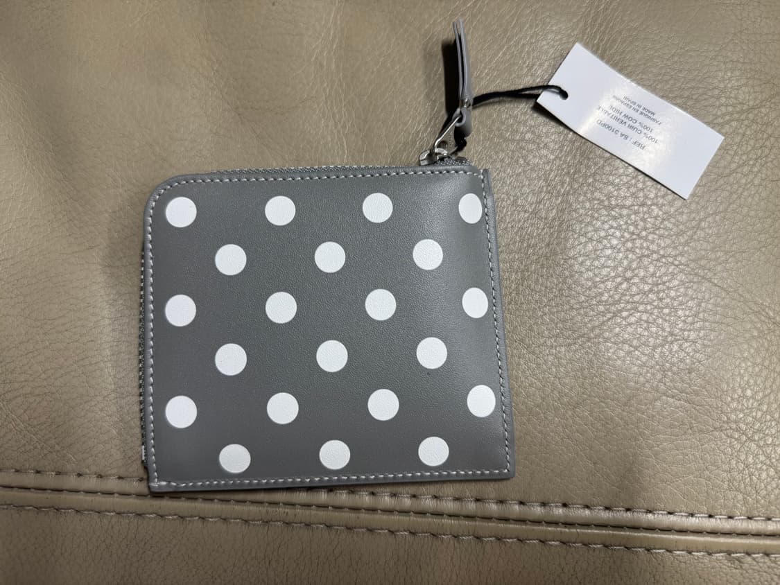 comme des garcons 도트 지퍼 월렛 상품이미지3
