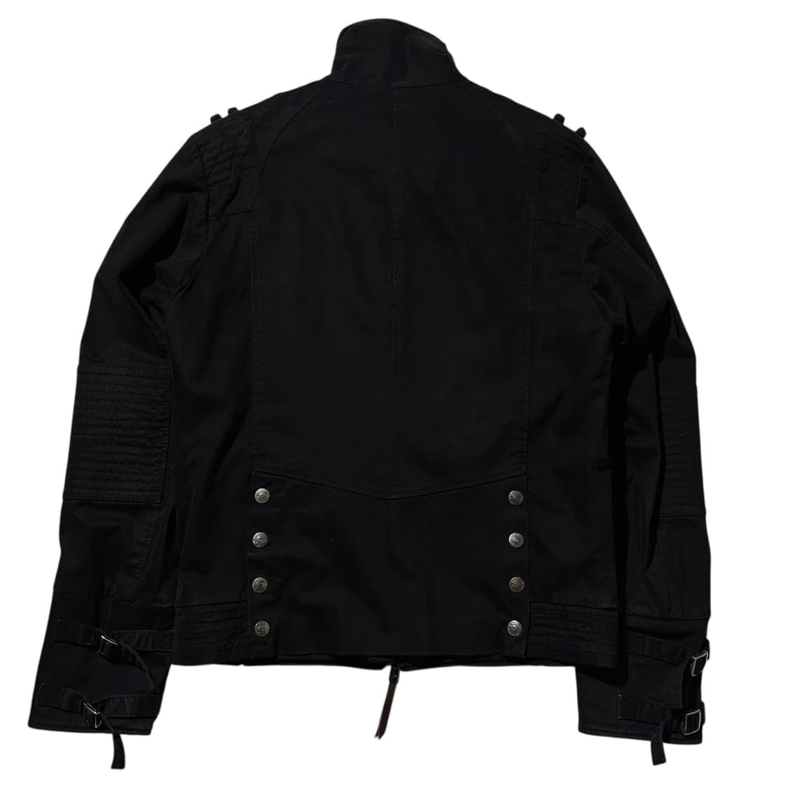 저스트 카발리 싱글 바이커 자켓 블랙 상품이미지3