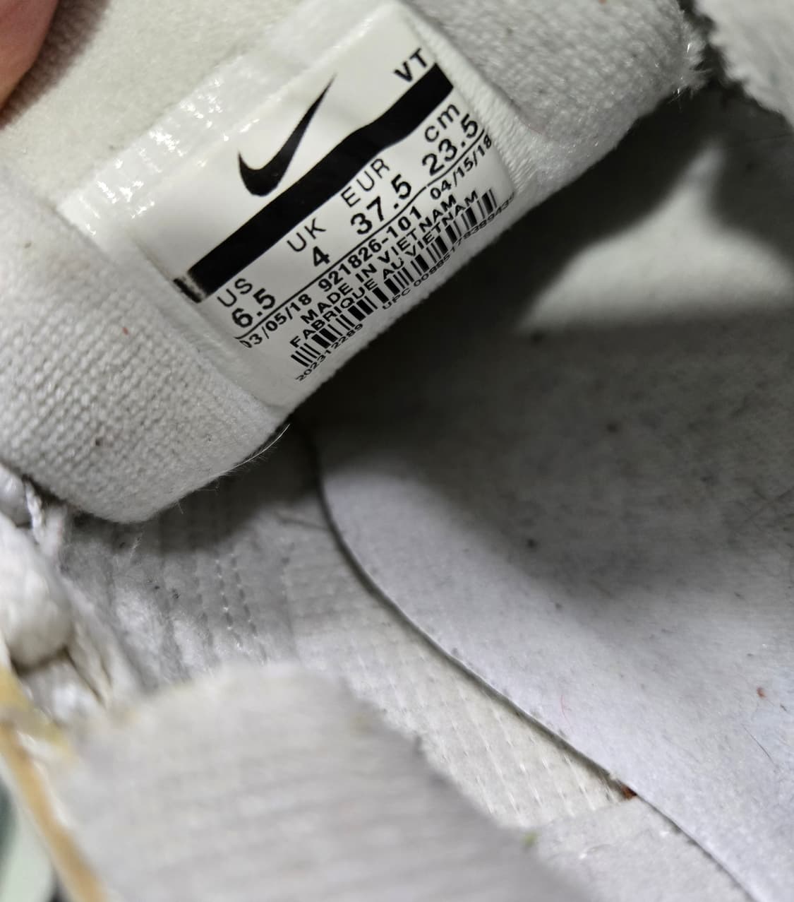 나이키 에어맥스97 트리플화이트 운동화 235mm 상품이미지7