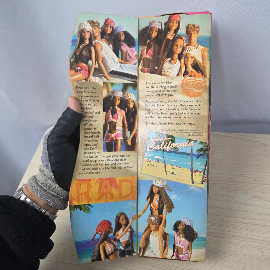 2000년대 바비 아메리칸 캘리걸 크리스티 바비 인형 미개봉 상품이미지4