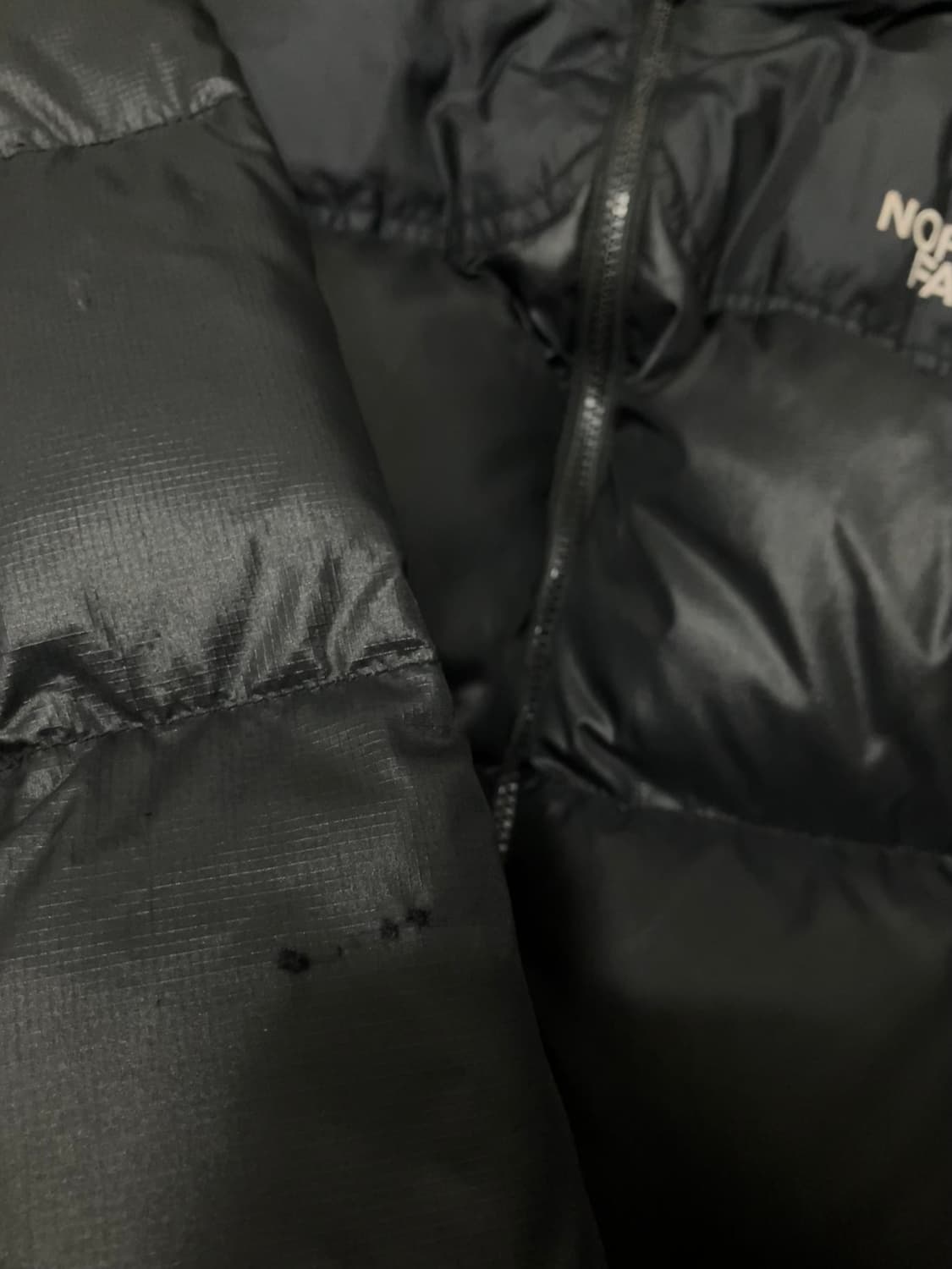 노스페이스 눕시 패딩 블랙 상품이미지5