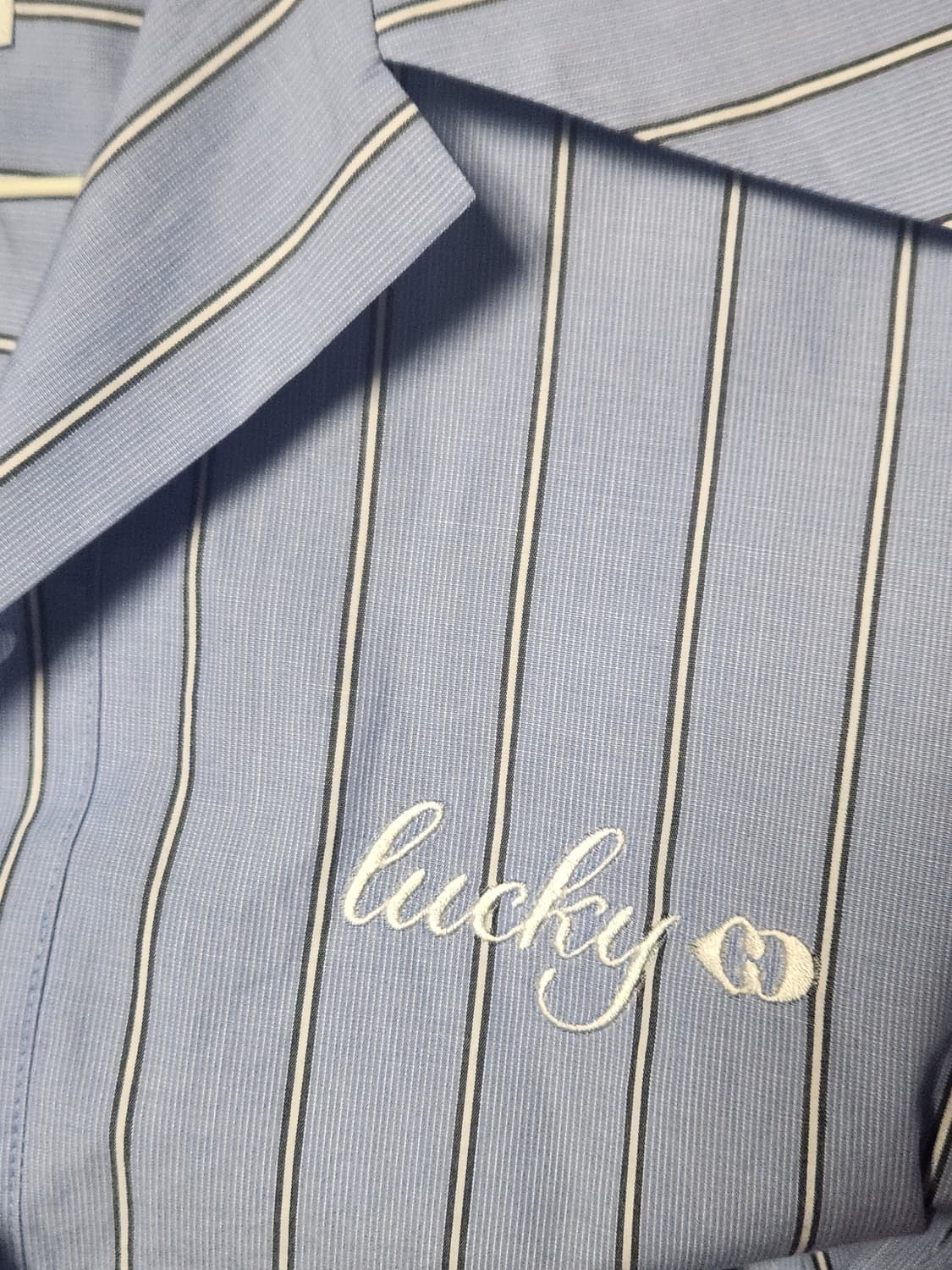 럭키슈에뜨 스트라이프 롱원피스  상품이미지8