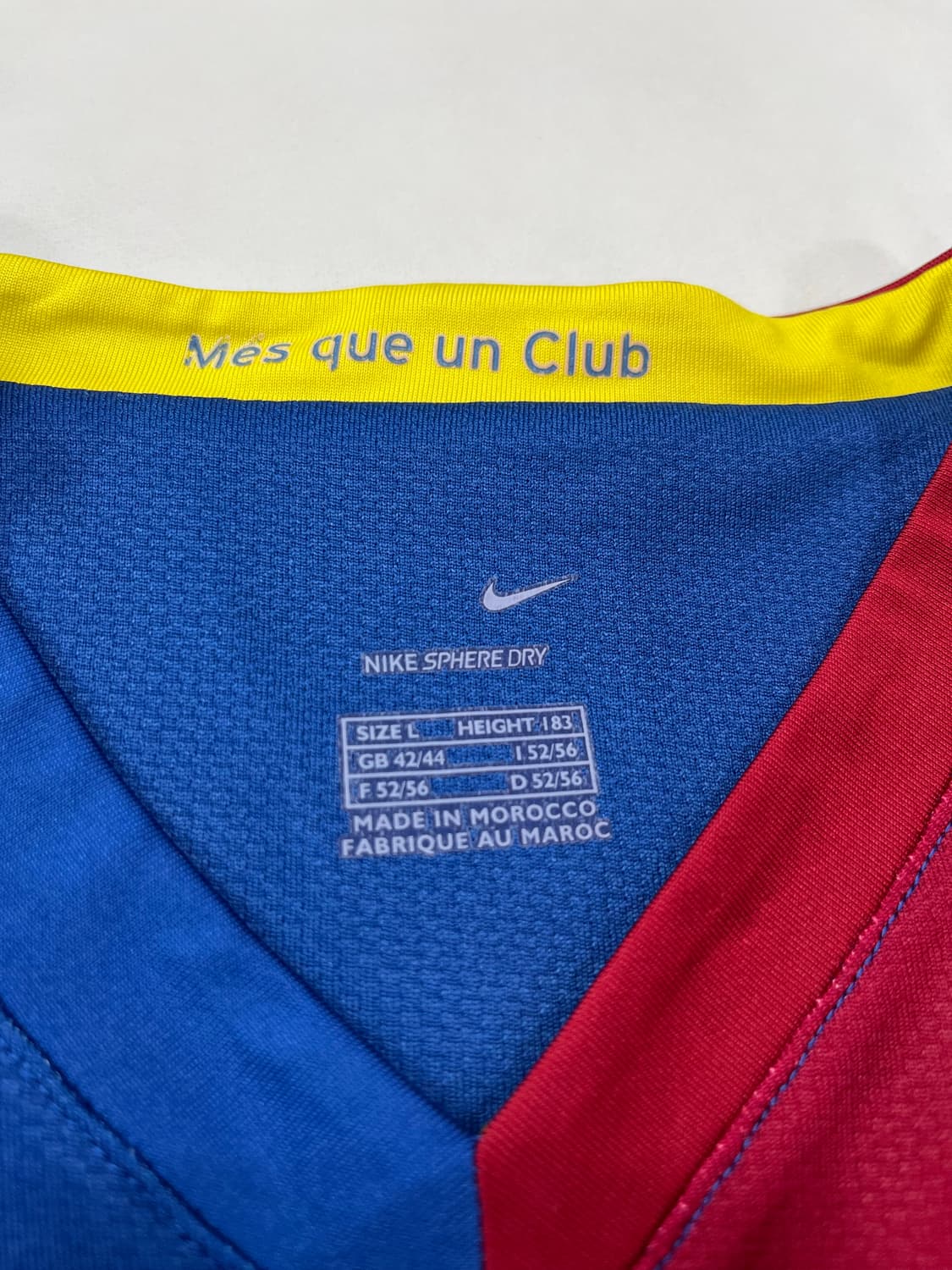 나이키 06-07 FC 바르셀로나 홈 리오넬 메시 상품이미지4