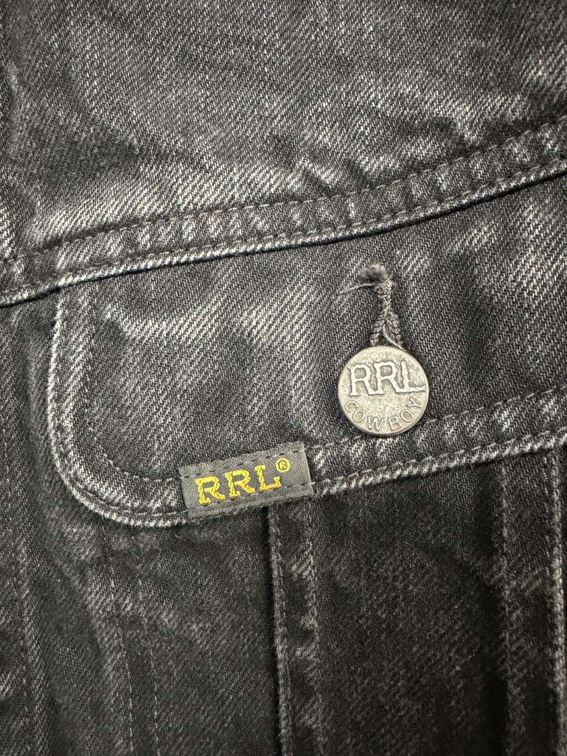 더블알엘 rrl 트러커 신형 블랙 lot 271 L사이즈 상품이미지3