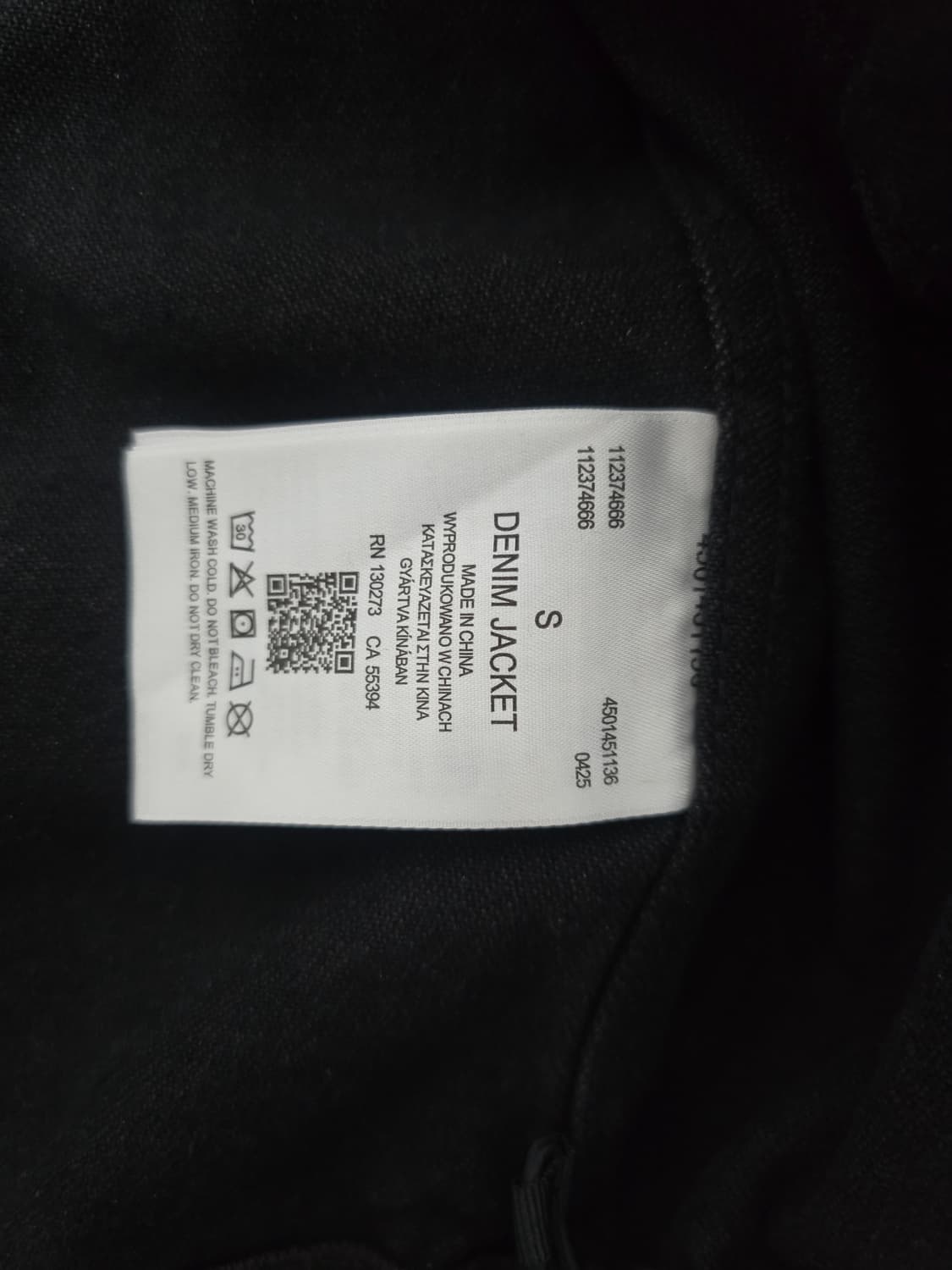 로아 x 랭글러 볼라노 데님자켓 S사이즈 상품이미지5