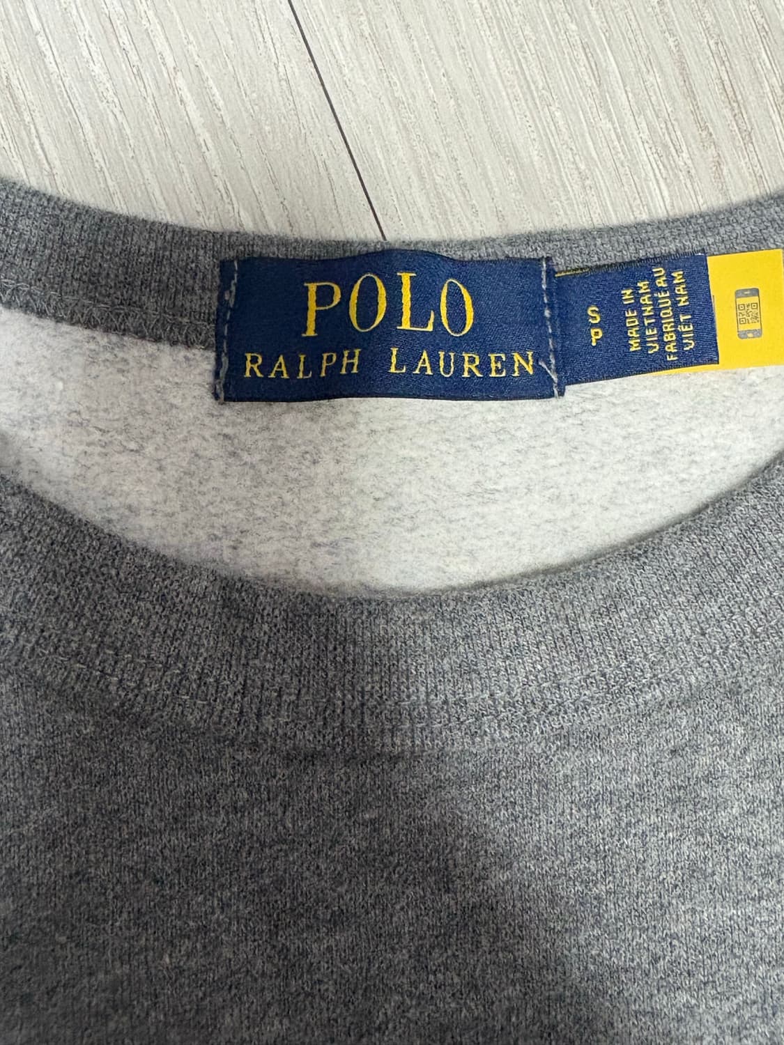 폴로 로고 P 맨투맨 (신형QR) 상품이미지3