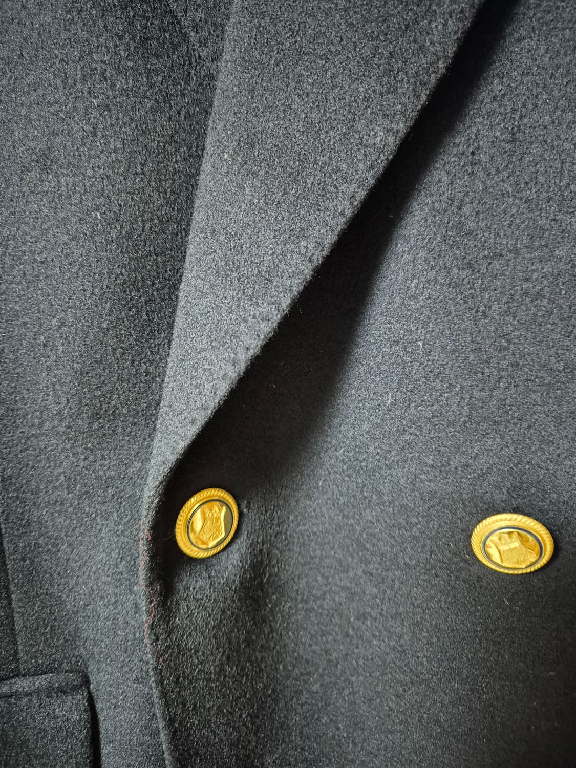 아쿠아스큐텀 캐시미어 더블 브레스트 블레이저 자켓 캐시미어100% 상품이미지5