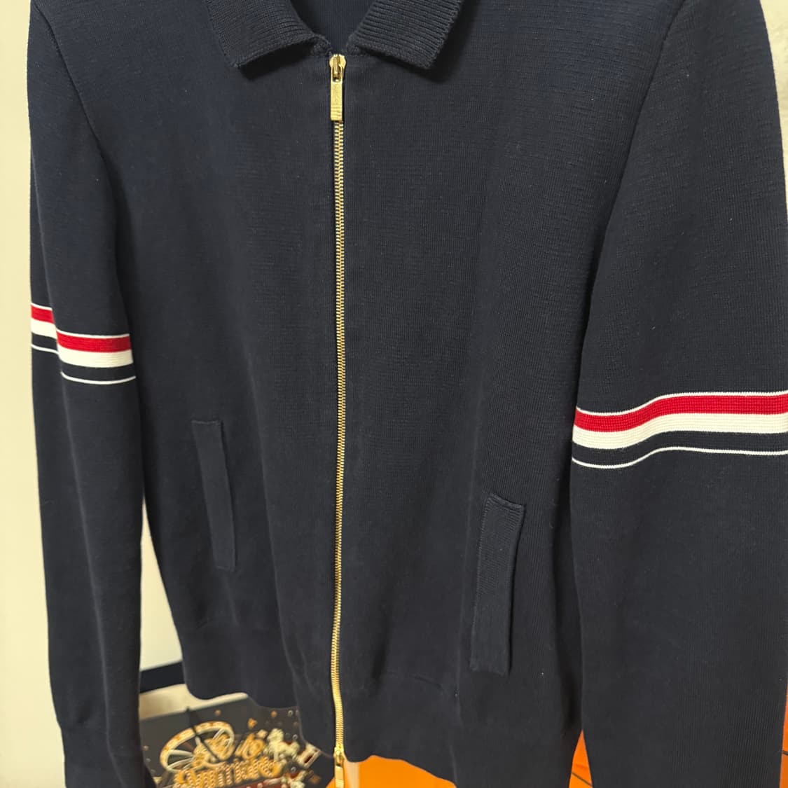 [2사이즈]톰브라운 밀라노 암 밴드 집업 상품이미지2