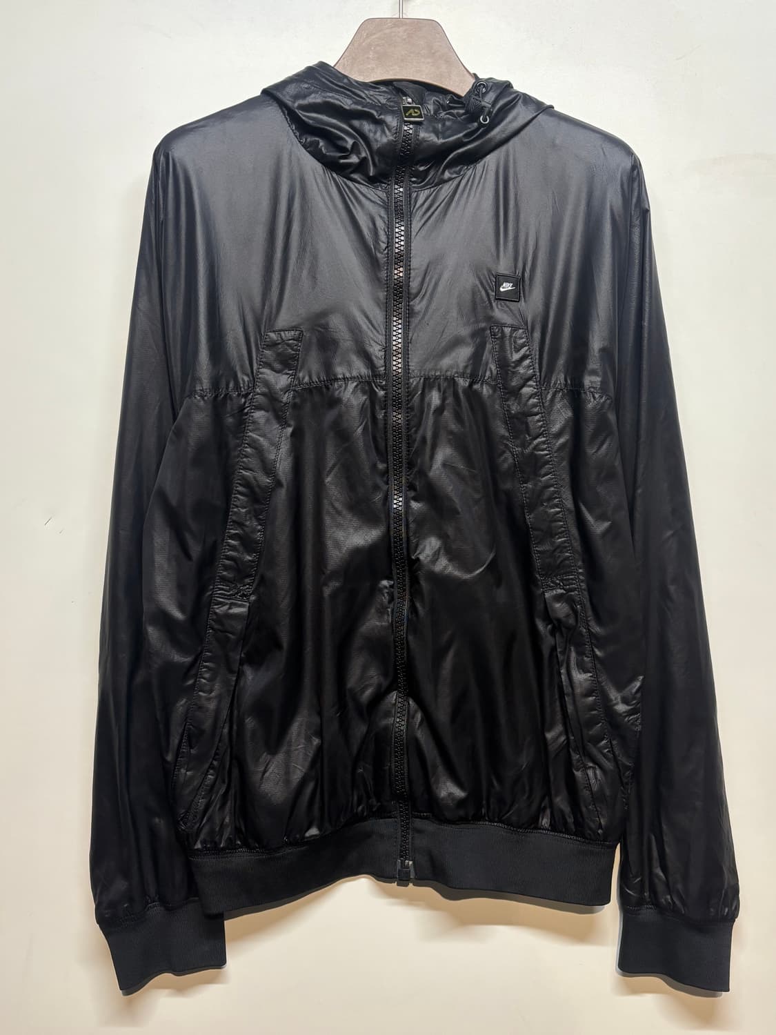 나이키 블랙 후드 바람막이 점퍼 상품이미지1