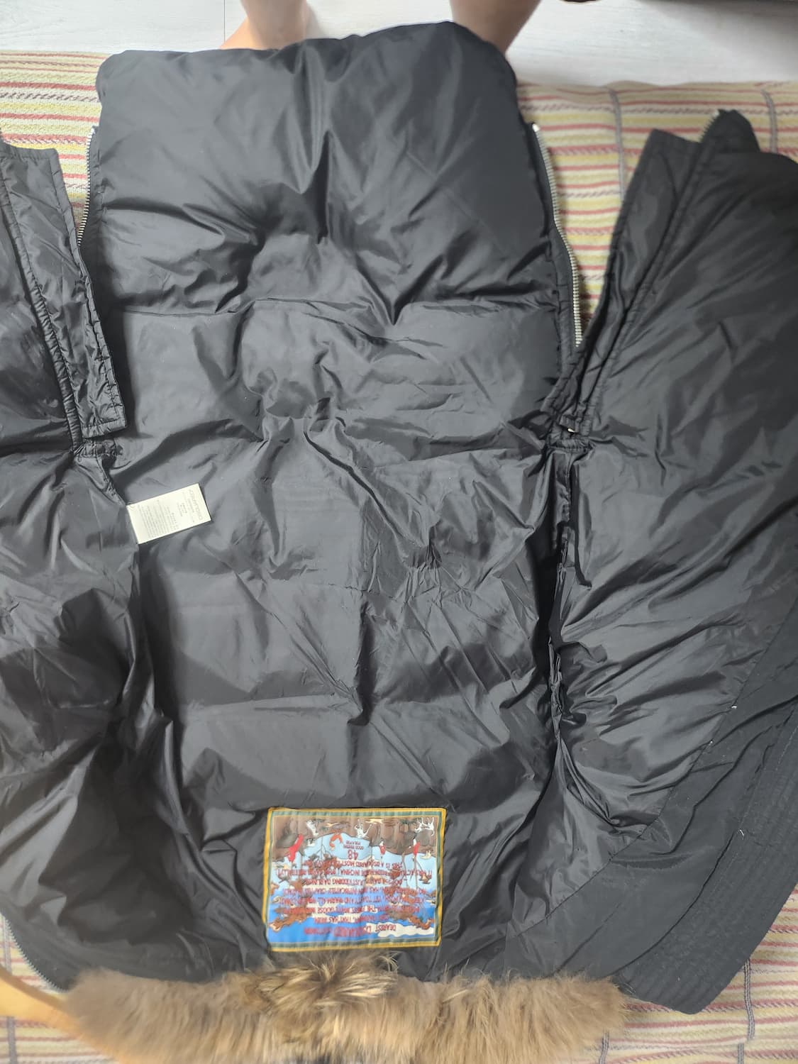 급쳐디스퀘어드 라쿤패딩 48사이즈 상품이미지4