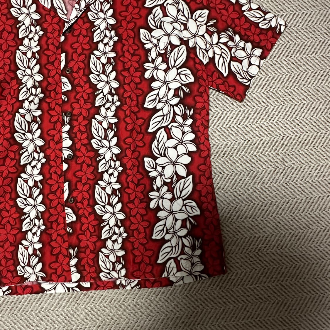 VINTAGE usa made hawaiian shirt 상품이미지4