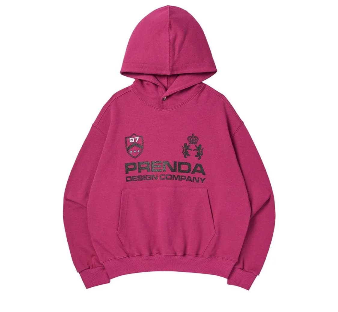 프렌다 후드티 마젠타  상품이미지1