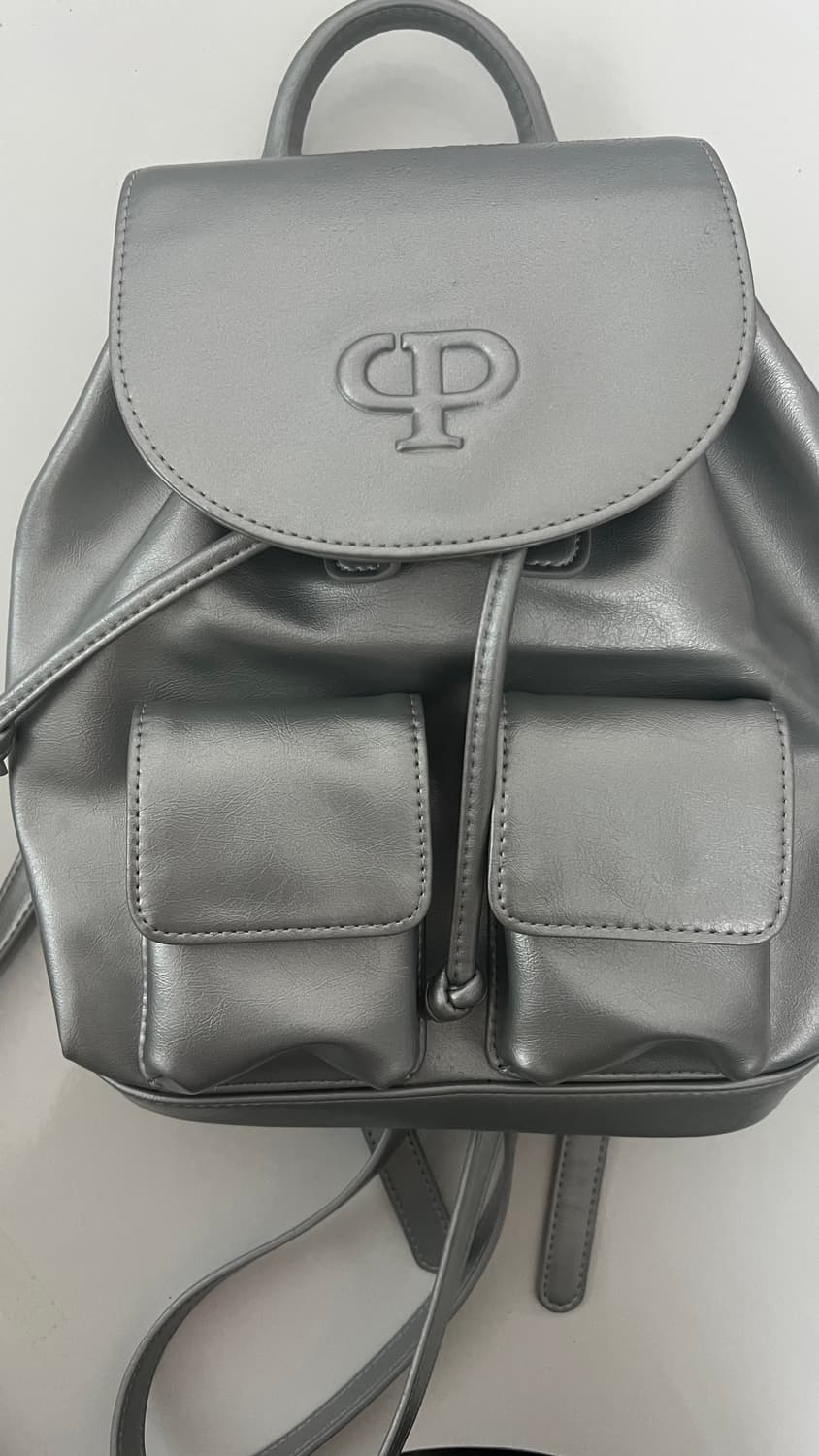 크리스틴프로젝트 실버 미니 백팩 상품이미지6