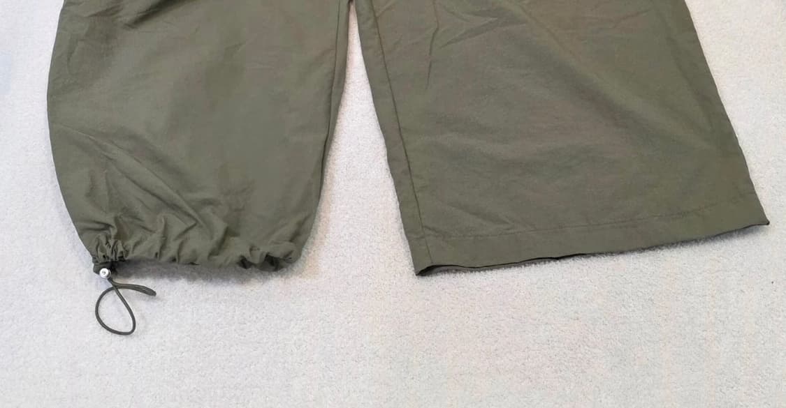 나일론 와이드 카고 바지 (조임쇠밴딩) 상품이미지4