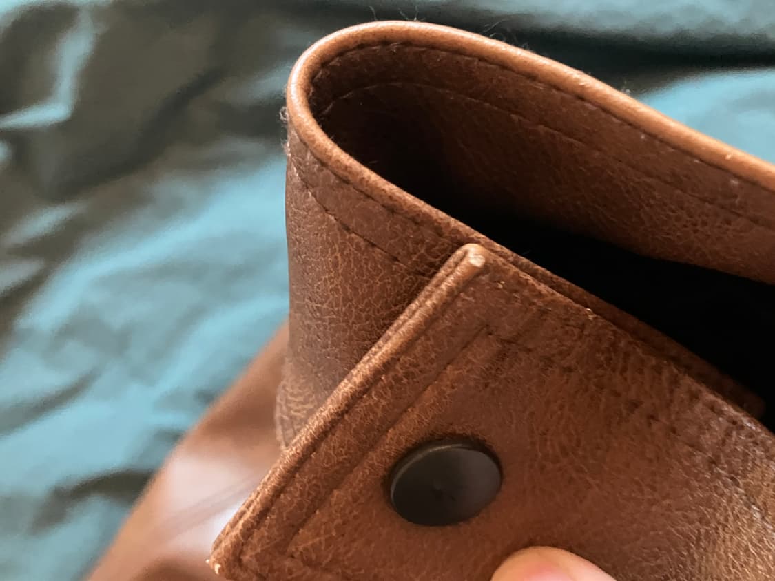 알렌느 브라운 가죽자켓 상품이미지6