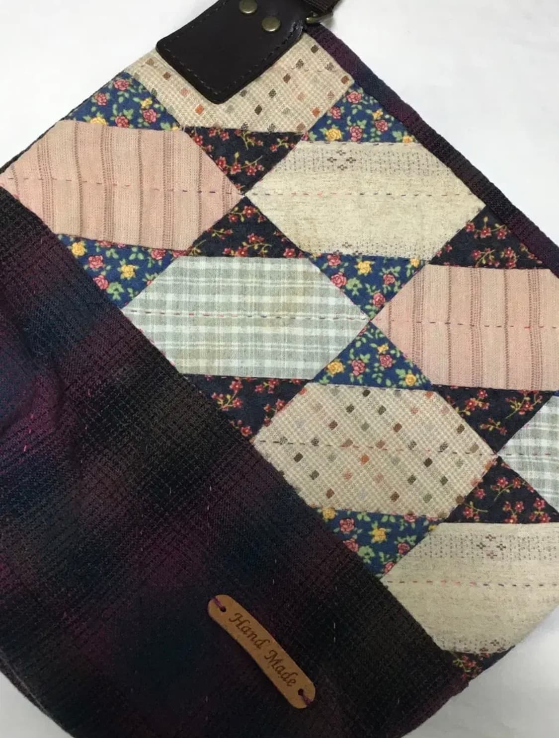 빈티지 패치워크 크로스백 상품이미지3