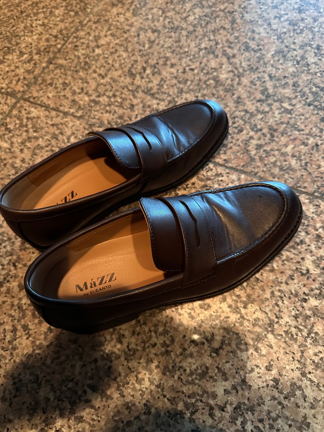 엘칸토 255) 마쯔 남성 페니 로퍼 - 다크 브라운 상품이미지5